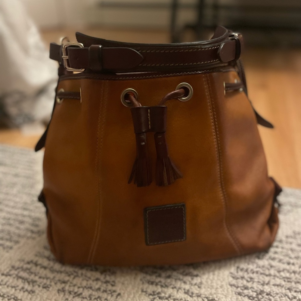 Dooney and Bourke Drawstring Bucket Bag